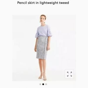 JCrew tweed skirt. New never worn. Elegant and classy.